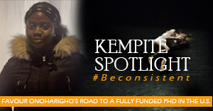 Spotlight on a Kempite Who Secured a Fully Funded Scholarship: Favour Onoharigho’s Inspiring Journey