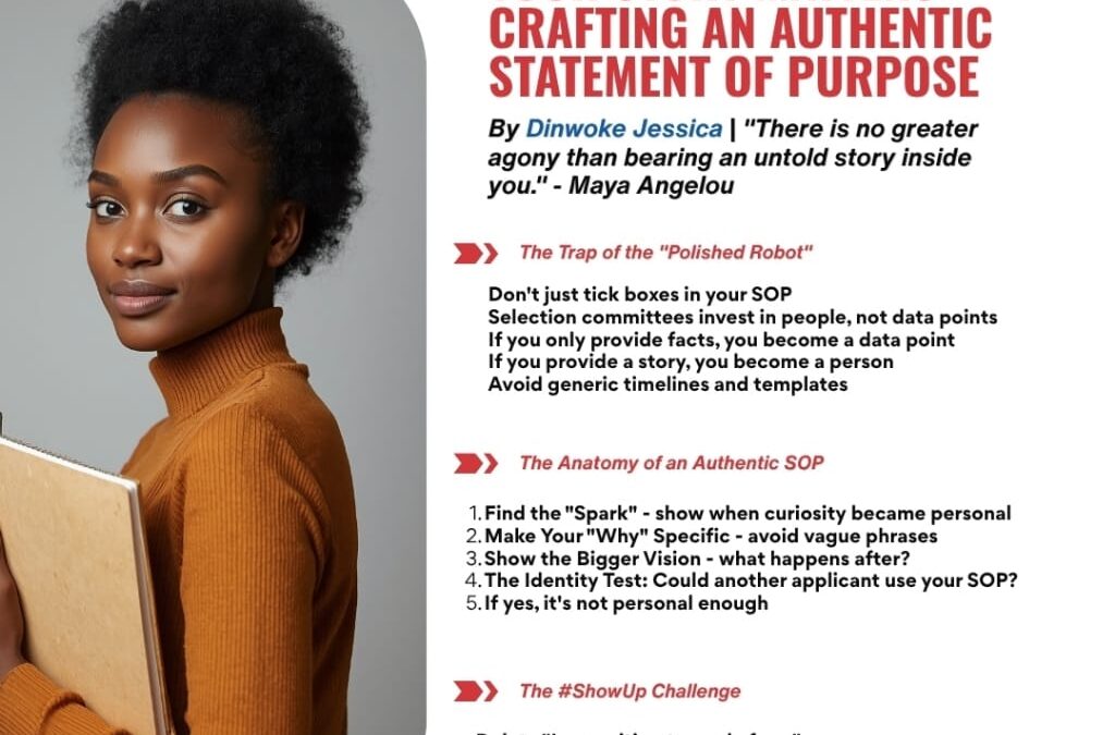 Your Story Matters: Crafting an Authentic Statement of Purpose