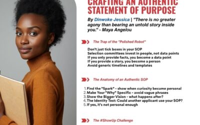Your Story Matters: Crafting an Authentic Statement of Purpose