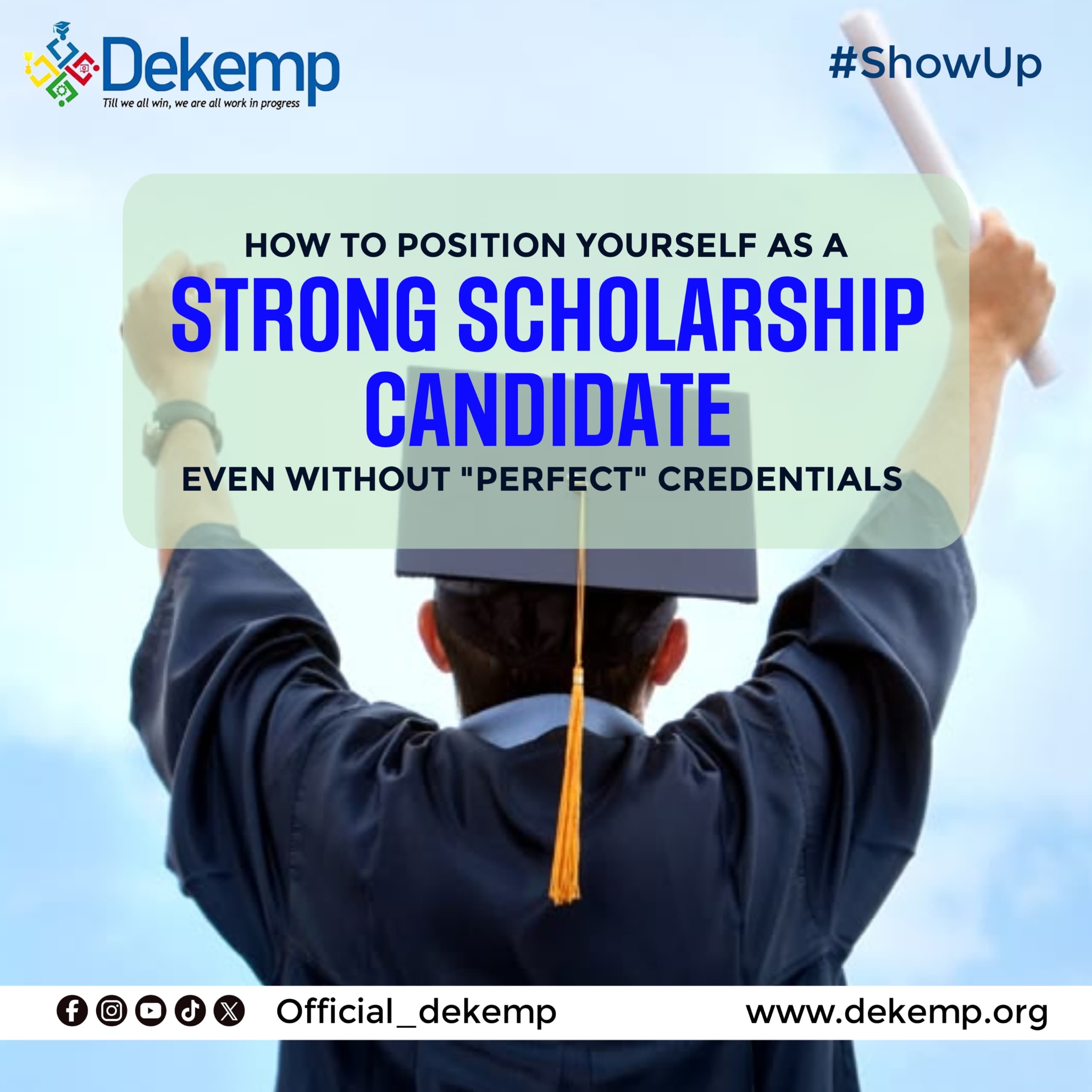 How to Position Yourself as a Strong Scholarship Candidate